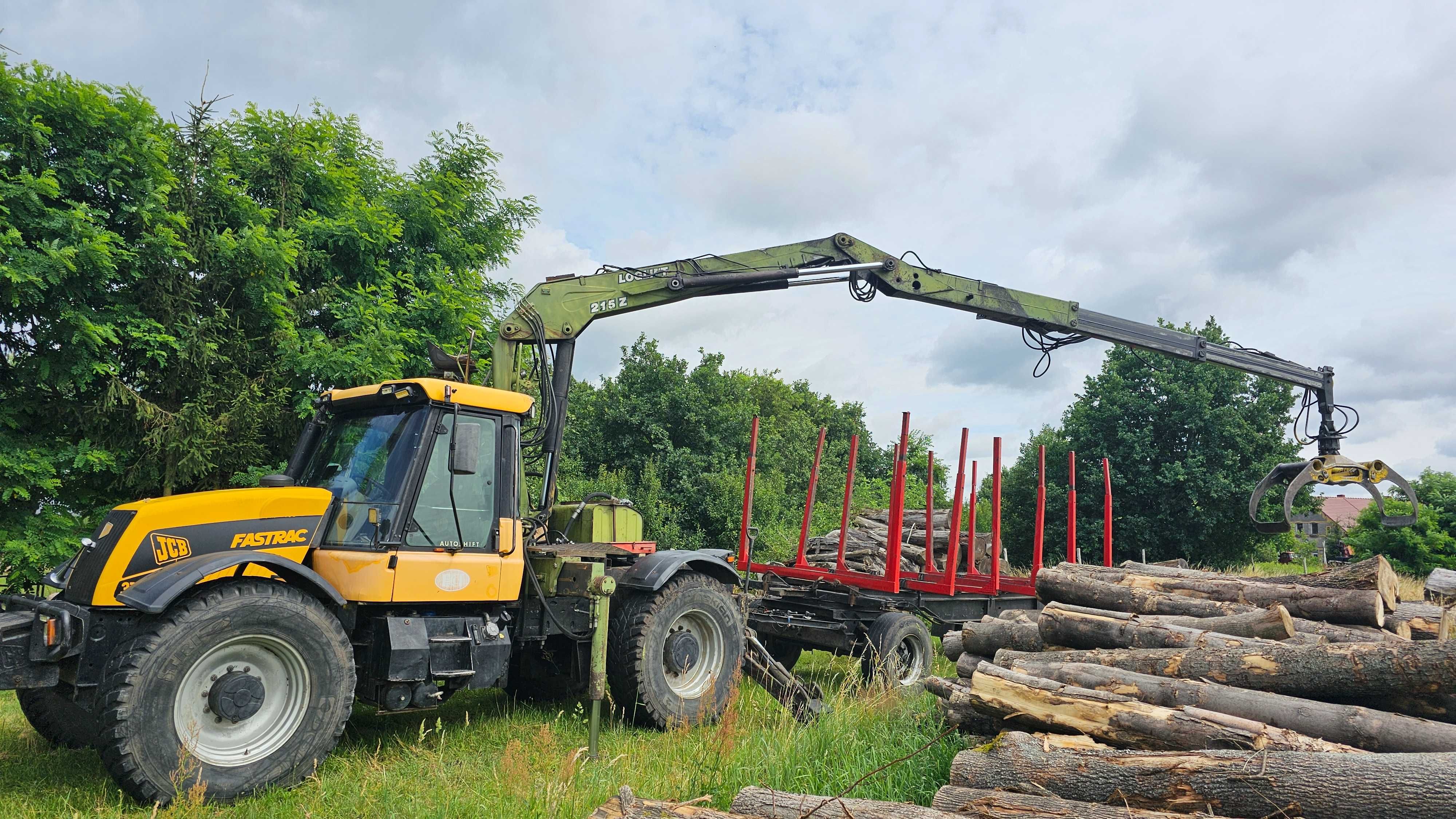 JCB FASTRAC 3185 HDS do drewna lasu transportu