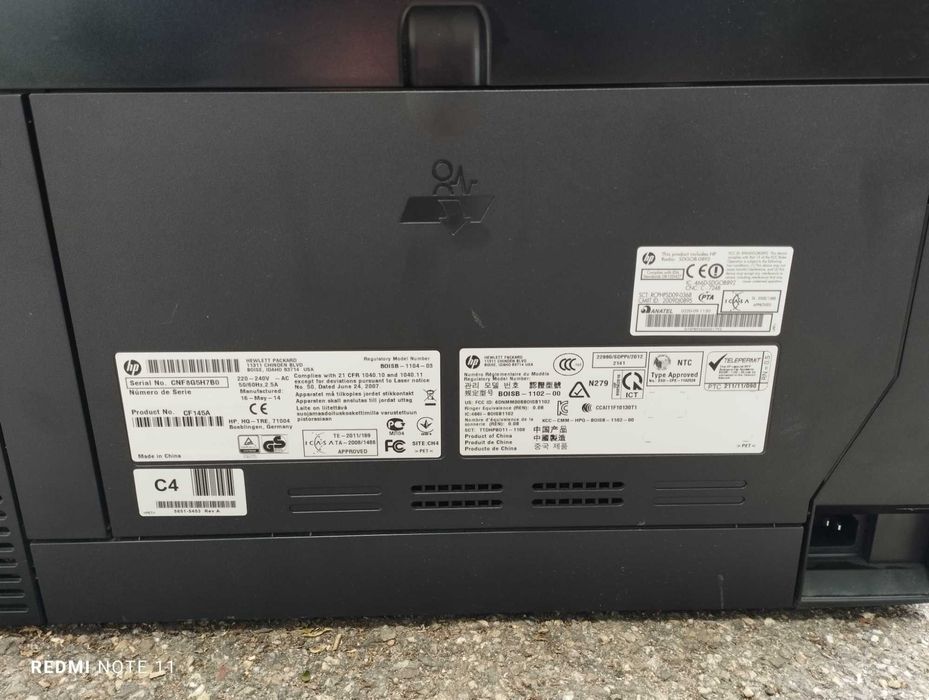 Принтер HP Lazer Jet pro 200 color MFP M276N кольоровий лазерний принт