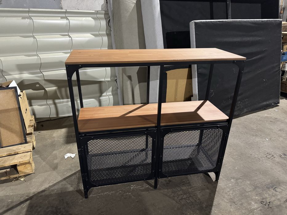 Szafka TV oraz 2x regały IKEA FJALLBO jak nowe