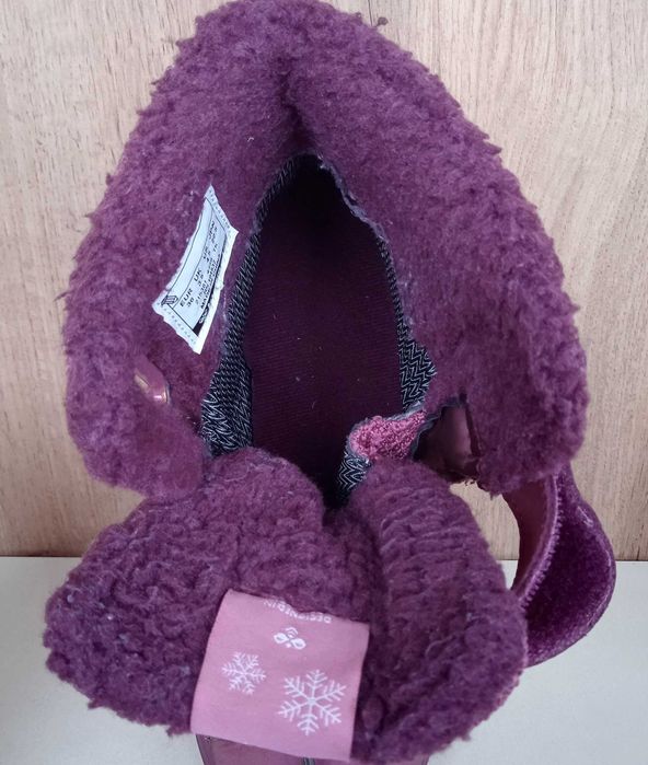 Натуральні дитячі черевики, теплі ботинки на мембрані, нубук, зима, 36