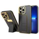 New Kickstand Case Etui Do Iphone 13 Pro Max Z Podstawką Czarny