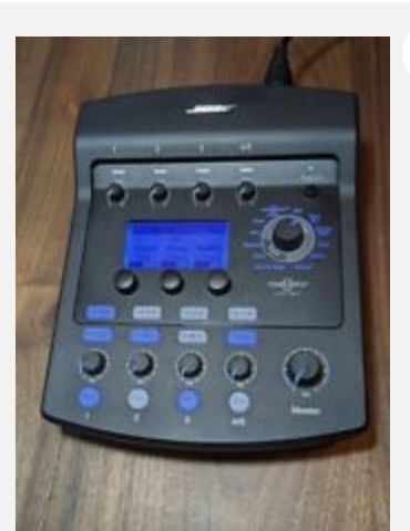 Bose L1 Mod S1 com base B2 e tone Mach