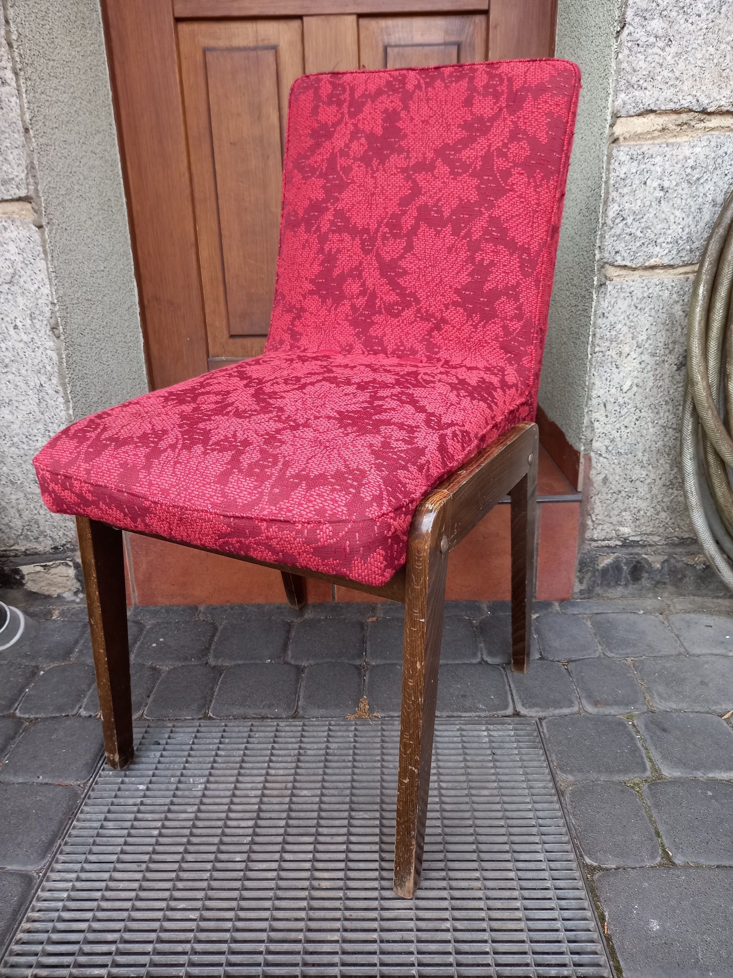 Stare krzesło Aga prl vintage