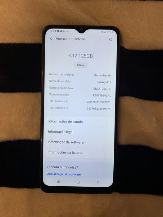 Samsung A12 Sem Garantia