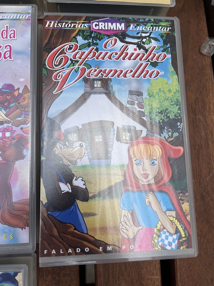 Cassetes VHS antigas
