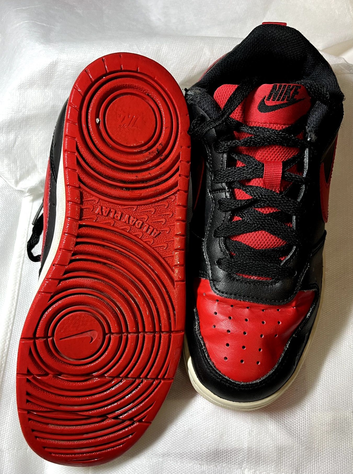 Кросівки Nike Court Borough Low Gym Red Black original