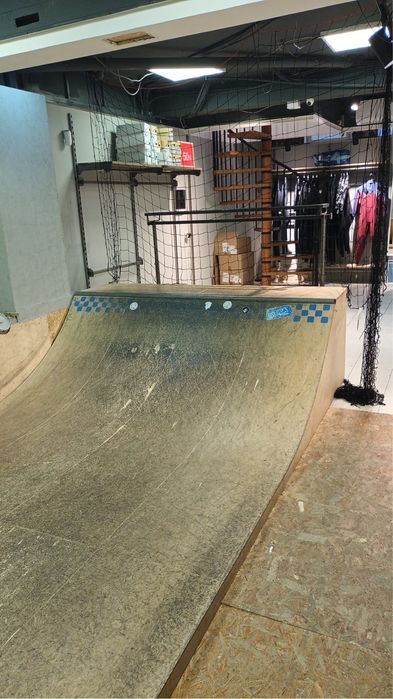 Mini Rampa Half pipe 210x570x80