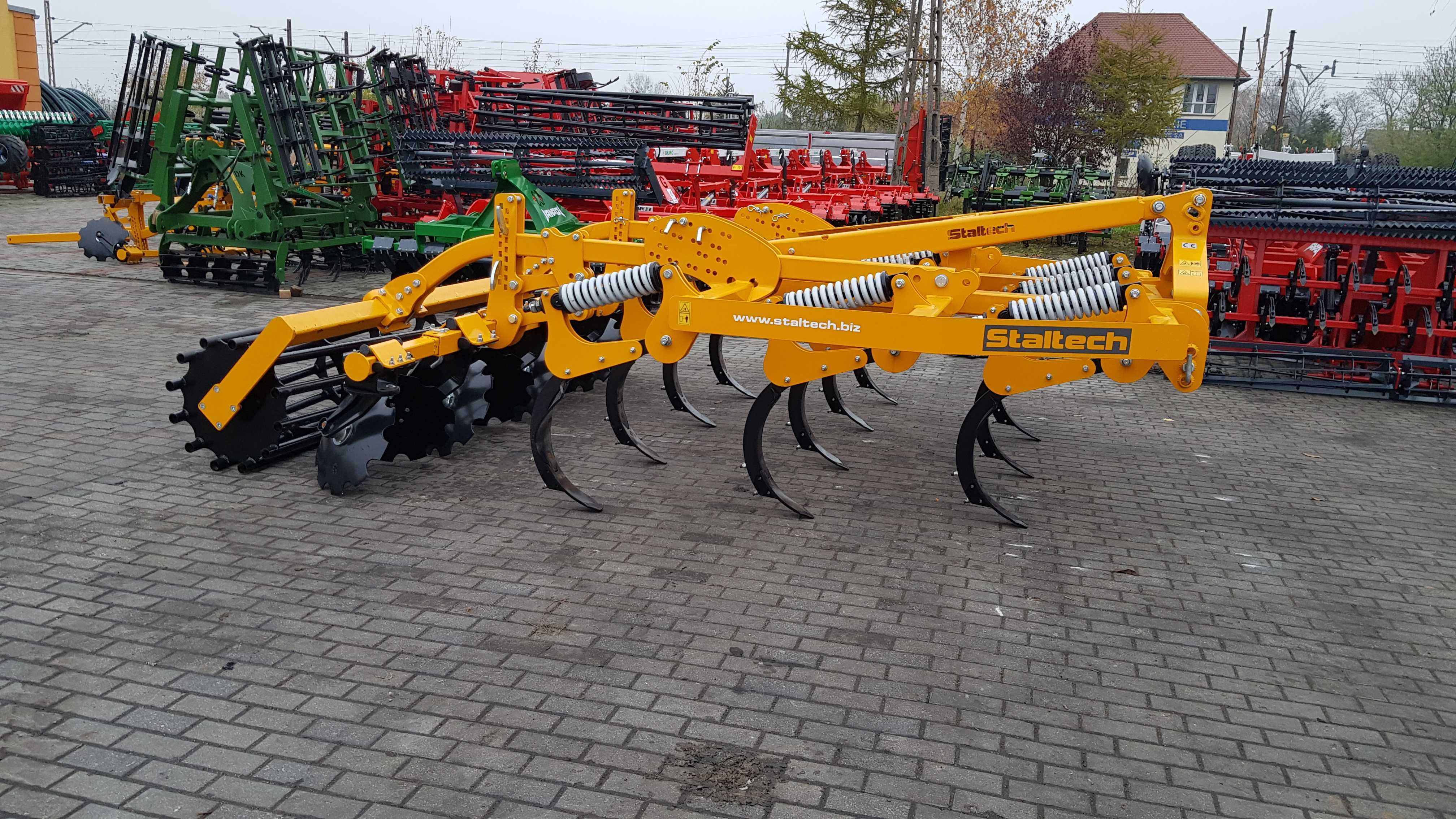 OD ręki!! Agregat bezorkowy 2,5m 3,0m Staltech AP30 podorywka non-stop
