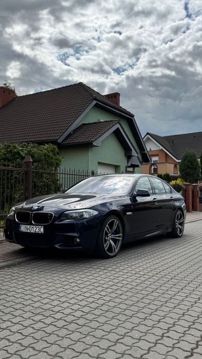 BMW Seria 5 BMW 550i F10 • RWD+skrętna oś tył • V8 • bogate wyposażenie •historia
