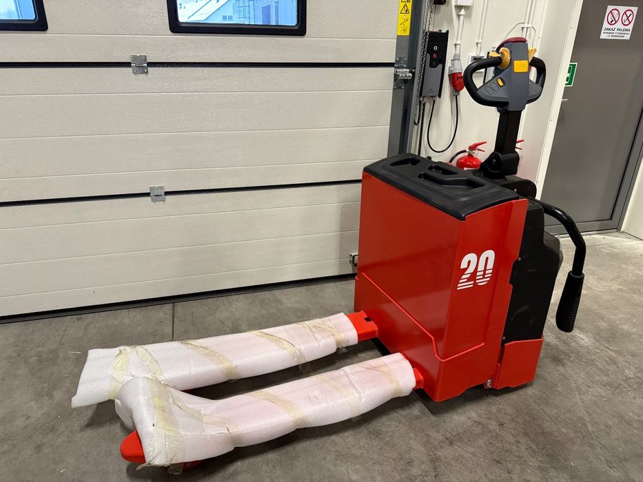 Max  Wózek paleciak elektryczny platforma