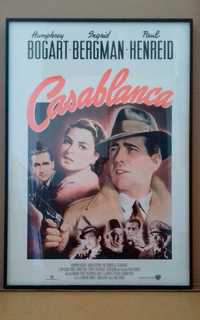 Cinema | Decoração | Cartaz vintage do filme Casablanca