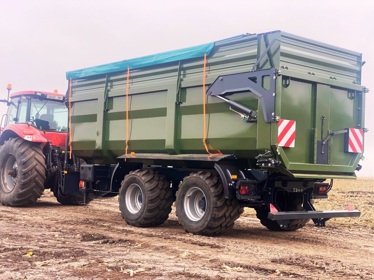 Przyczepa ciągnikowa skorupowa TSP-30 Kobzarenko