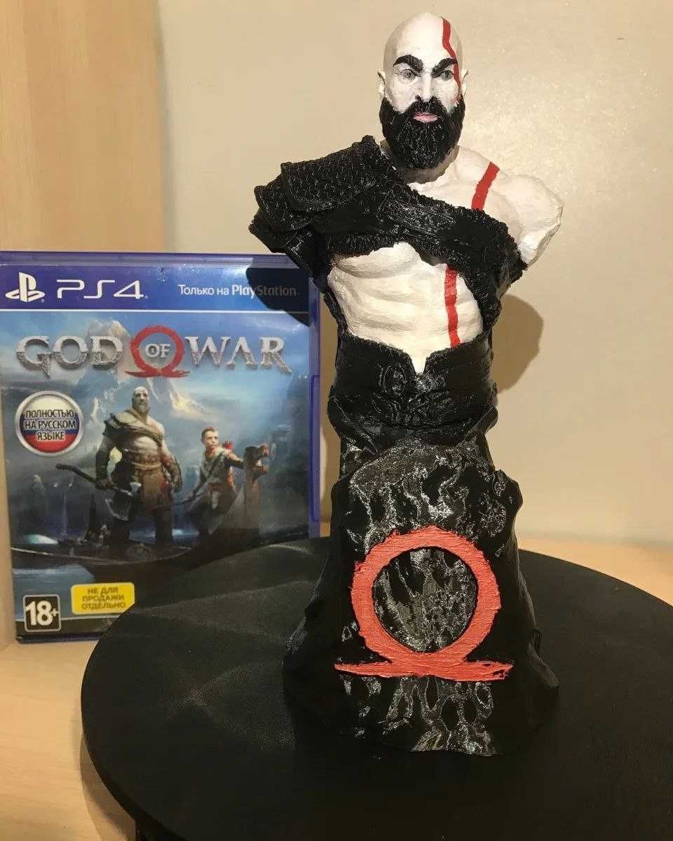 Підставка під геймпад PlayStation 4-5 God of War + диск God of War!