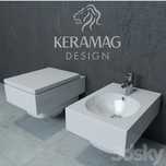 EXTRA Bidet PRECIOSA 2 Keramag Design/ Koło