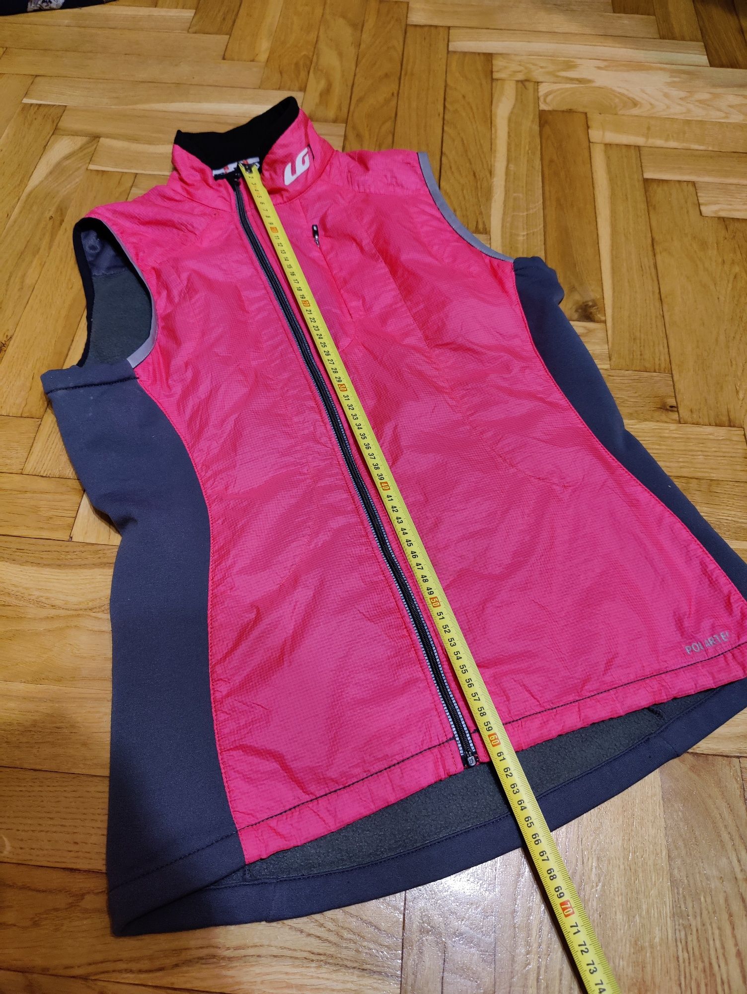 Garneau Polartec Vest kamizelka kolarska M damska primaloft Nordic ski