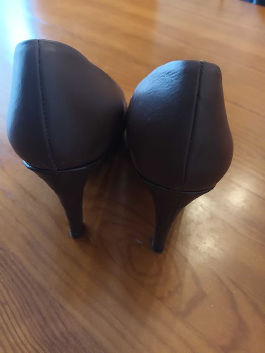 Sapato Pele Massimo Dutti 41