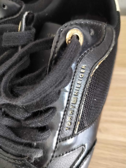 Tommy Hilfilger buty damskie 40 oryginalne lekkie logowane skóra dł26