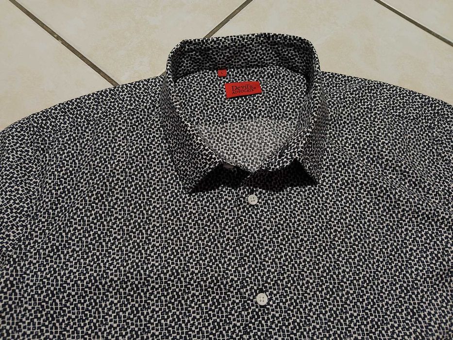 DEVILS ADVOCATE - NOWA! Markowa Koszula Męska rozmiar L