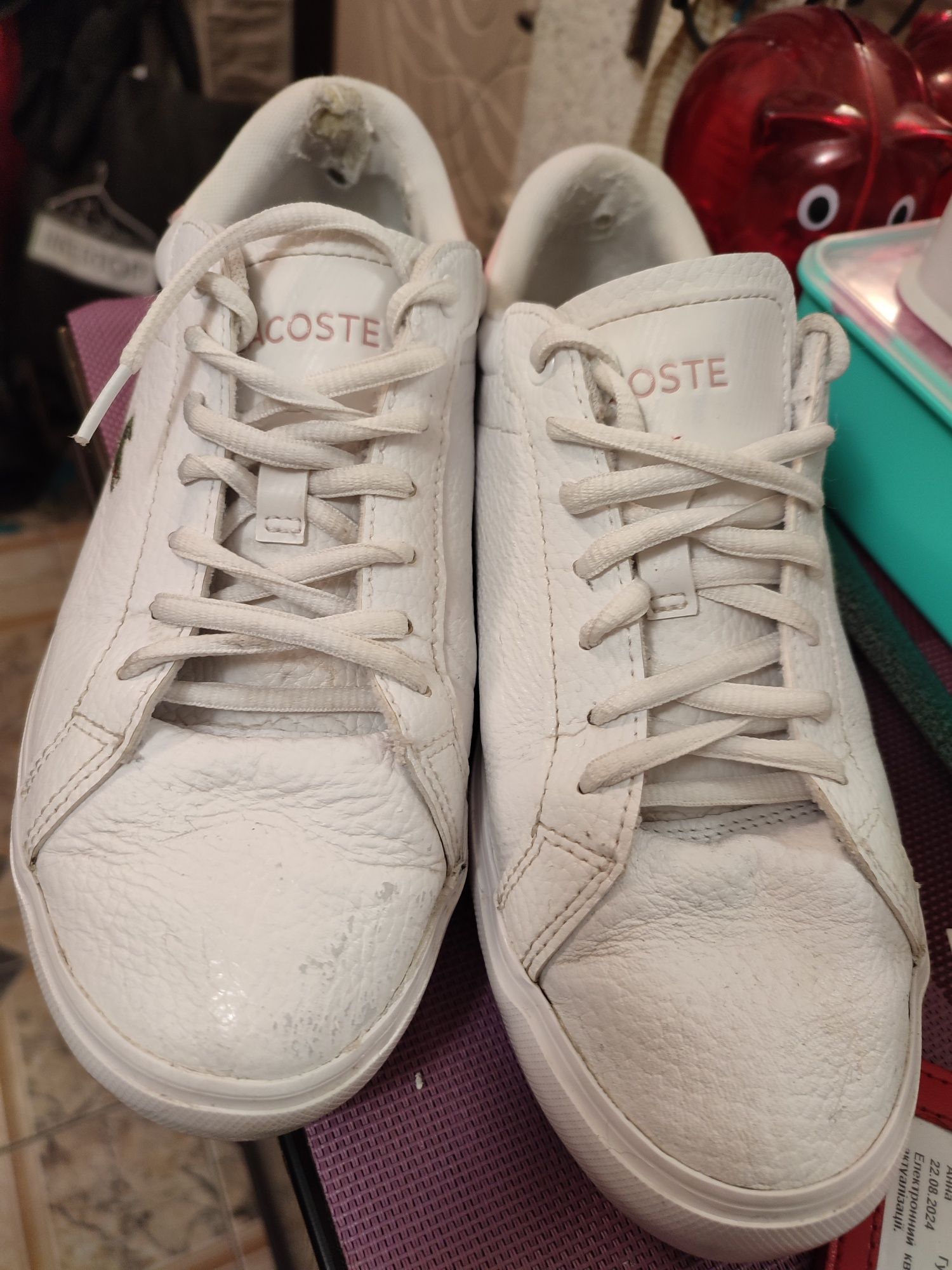 Кросівки,кроссовки жіночі Lacoste розмір 39