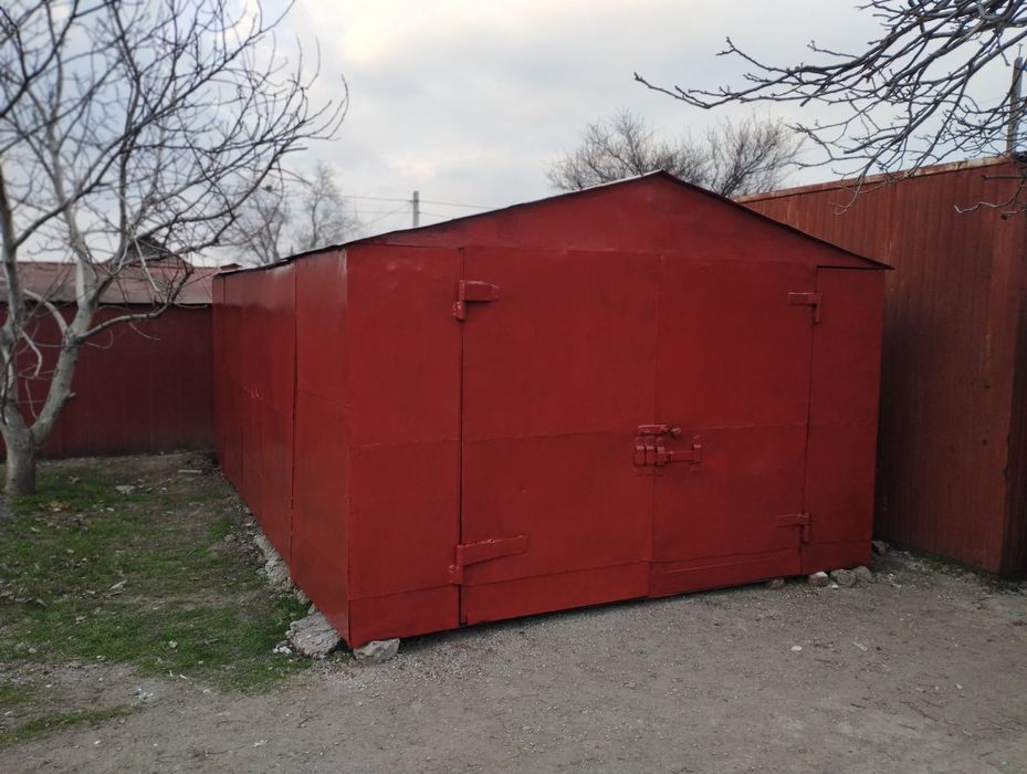 Металлический разборной гараж