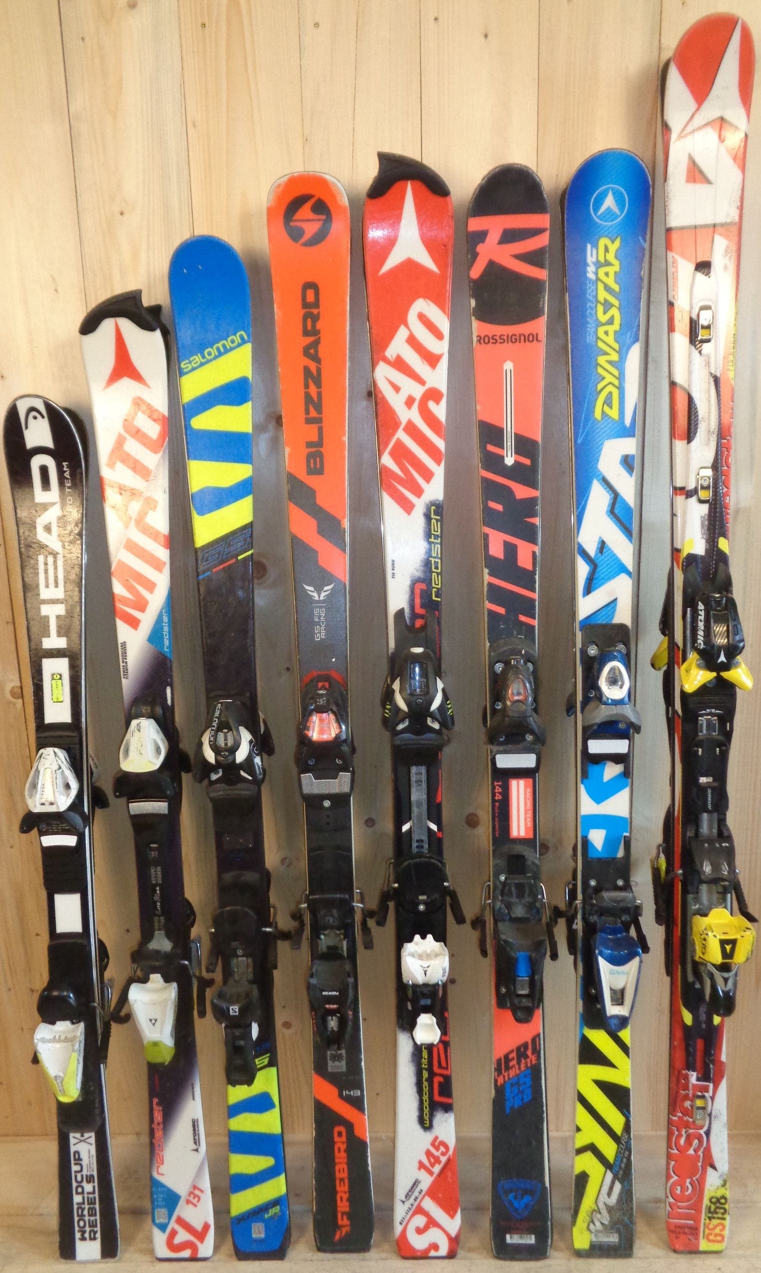 Narty 2 X JR Race (260 zł / 50€ netto za parę), pakiet nart