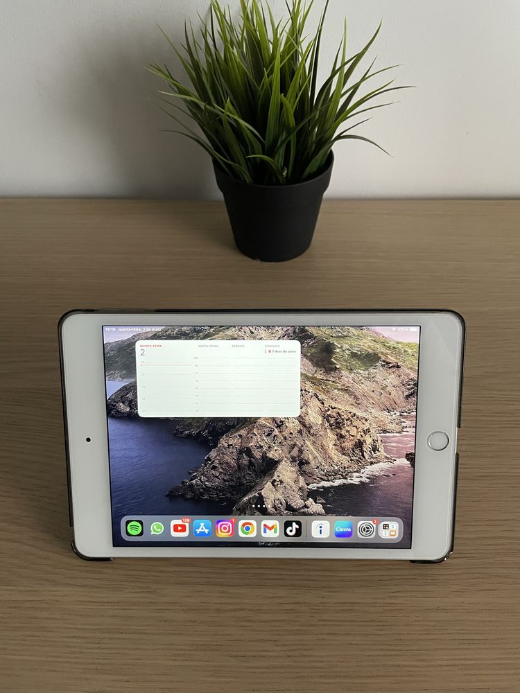 Ipad Mini 5 (64Gb) | Branco | iPadOS 17.4.1 - Ótimo Estado