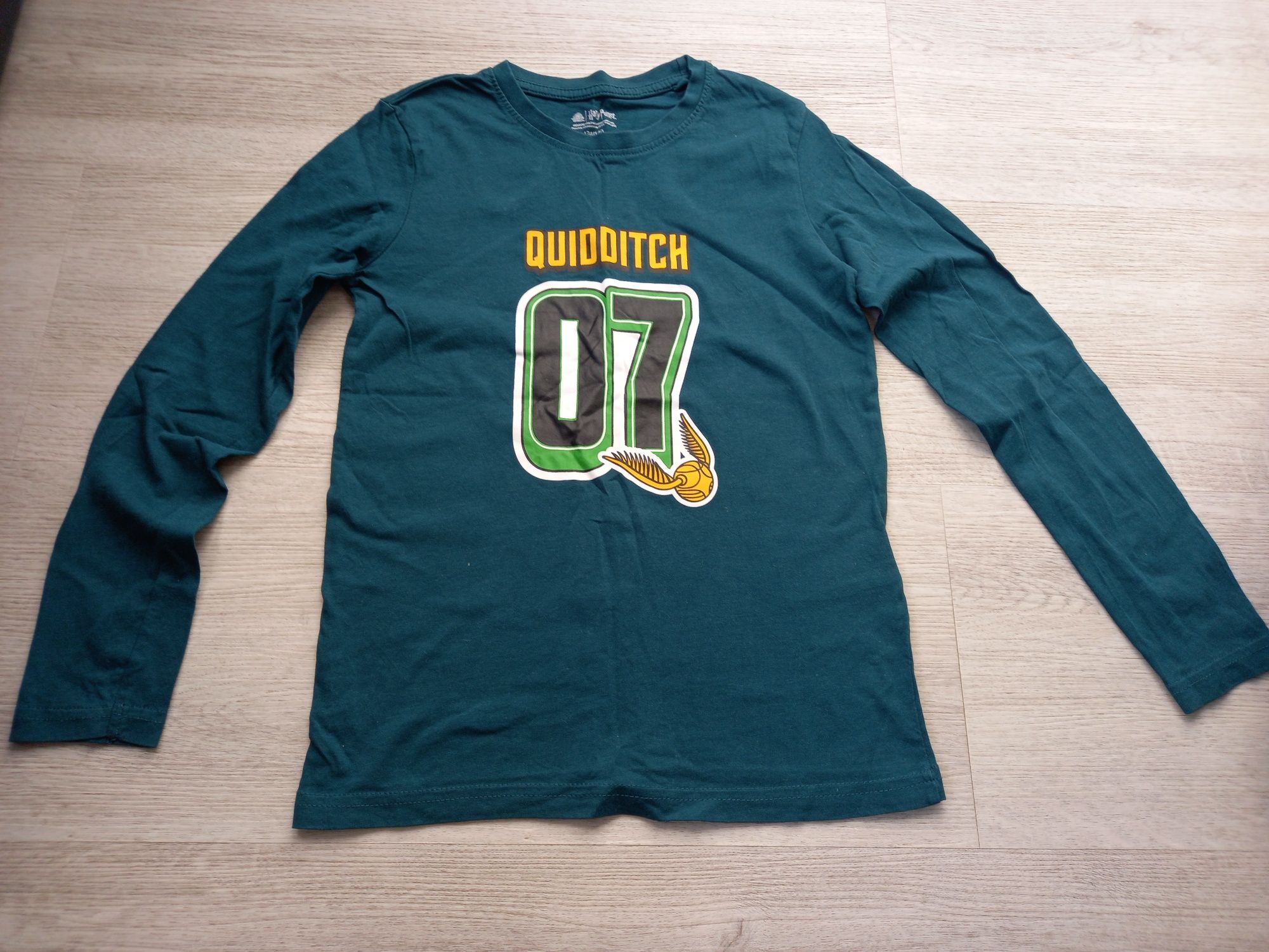 Quidditch Harry Potter zielona bluzeczka 134/140