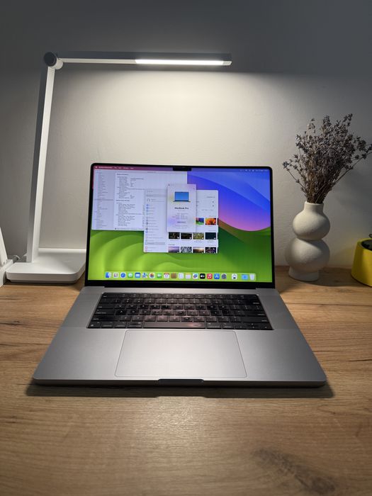 MacBook Pro 16 2021 32GB RAM 1TB SSD акумулятор 100%