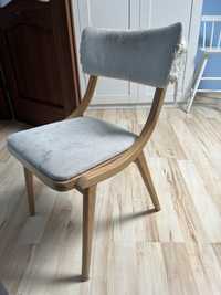 Krzesło skoczek PRL tapicerka do wymiany rezerwacja