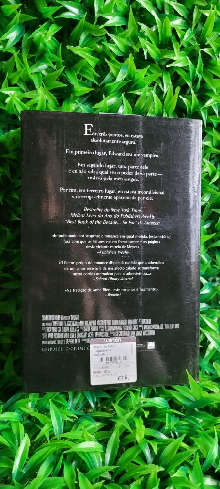 Livro Crespusculo - Stephenie Meyer