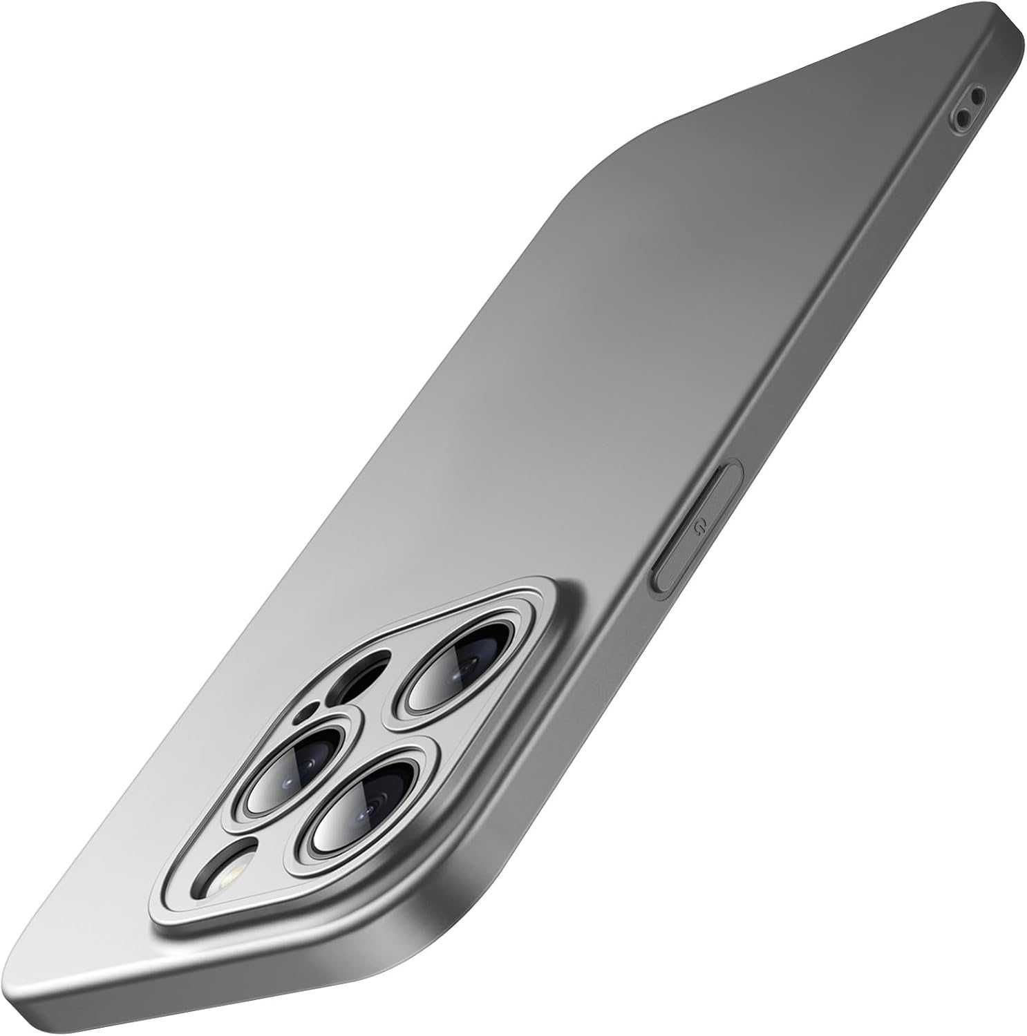 Cienkie etui plecki iPhone 15 Pro 6,1" bumper matowe Tytan JETech