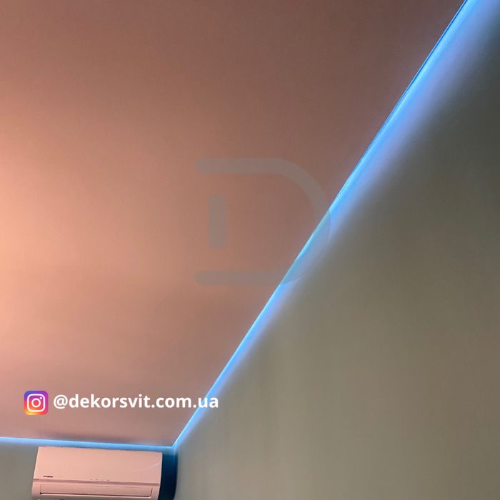 Тіньовий профіль з підсвіткою 18 мм. Теневой профиль. Теневой шов