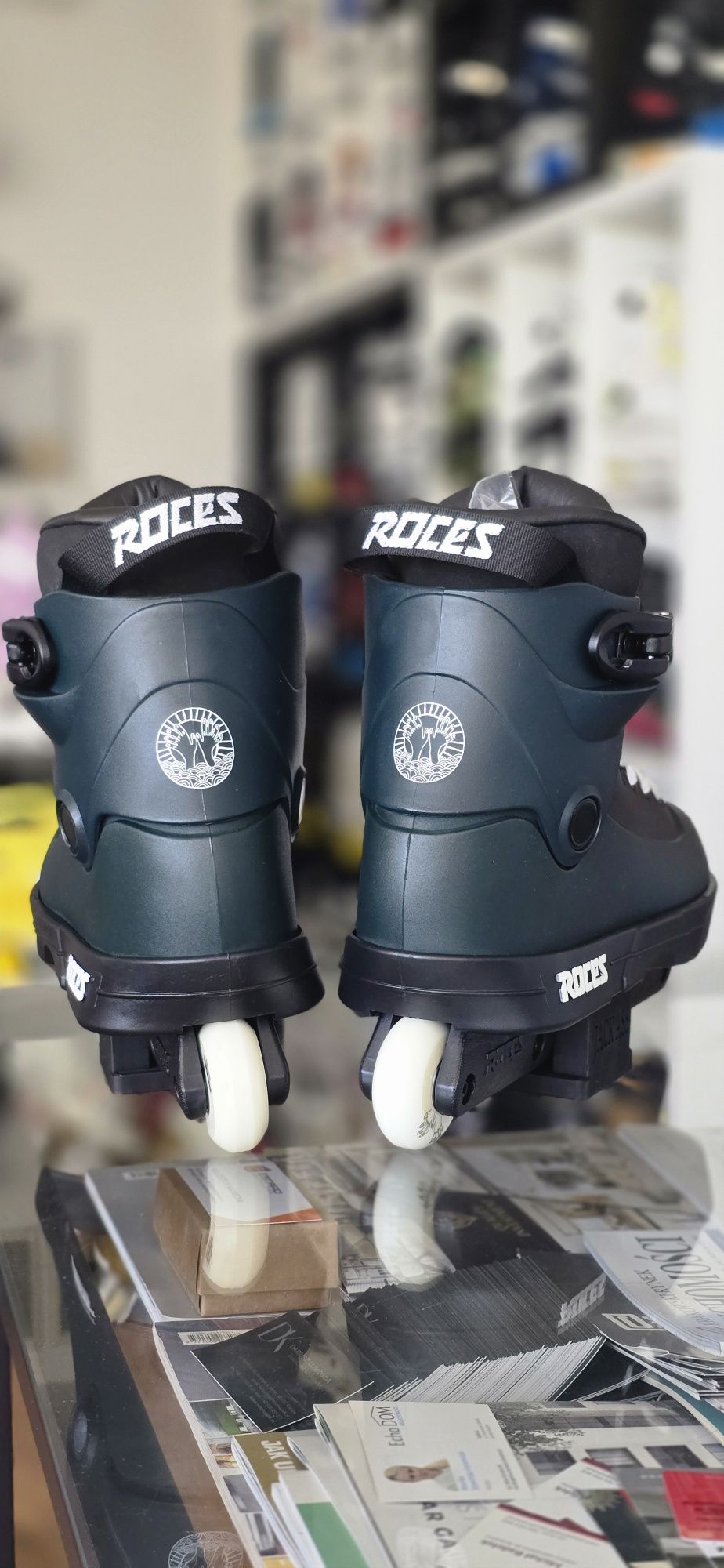 Rolki agresywne Roces 5TH element Fuka Green Pro model Yuto Goto Nowe