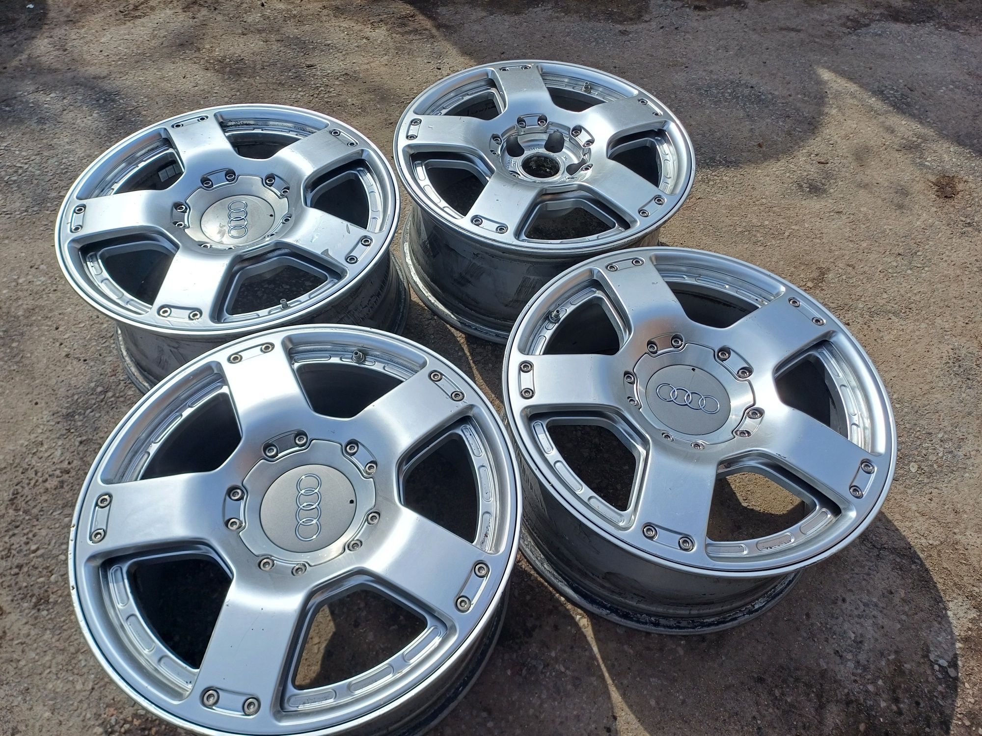 Oryginalne felgi 17" 5x112 Audi A6 C5 Allroad 7,5J et25 czujniki