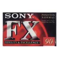 Kasety Sony FX 90 nowe. 5-pack.