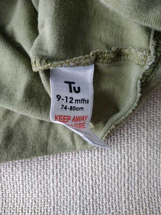 Dwa t-shirty 74/80