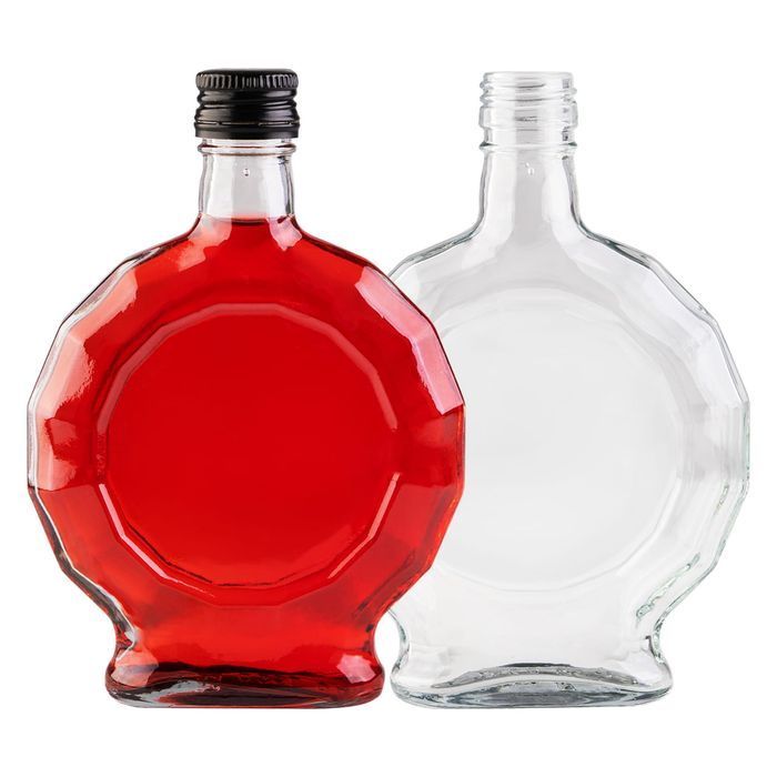 5x Butelka MEDALION 250 ml Z ZAKRĘTKĄ na nalewki, wino, likier