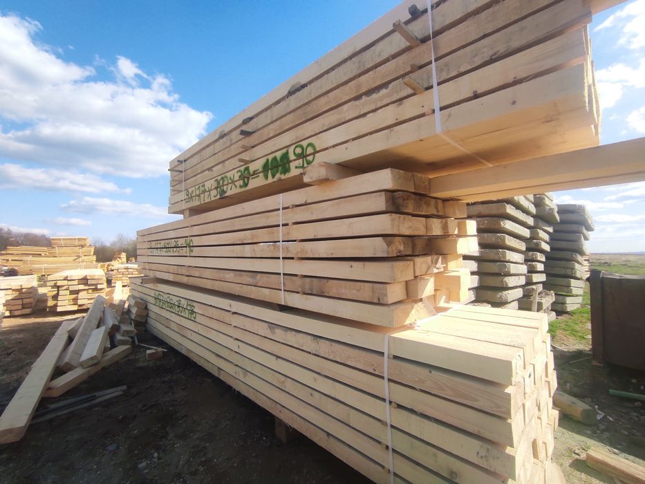 TARTAK Więźba dachowa, krokwie, deski szalunkowe, drewno