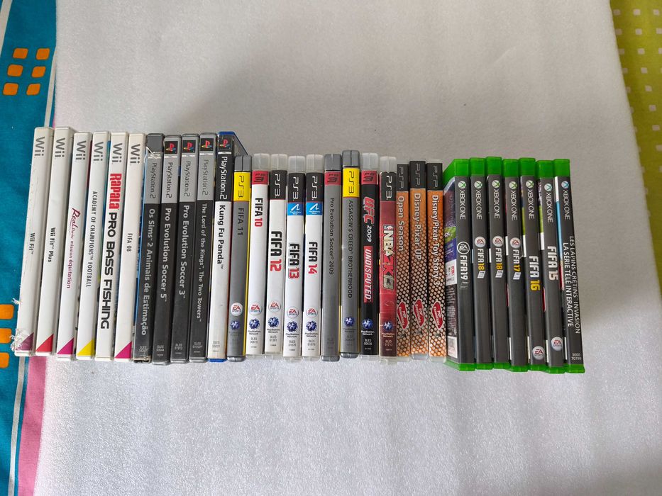 Jogos Para Despachar Apenas 1,5€ Cada Wii Xbox One PS2 Psp Fifa Pes