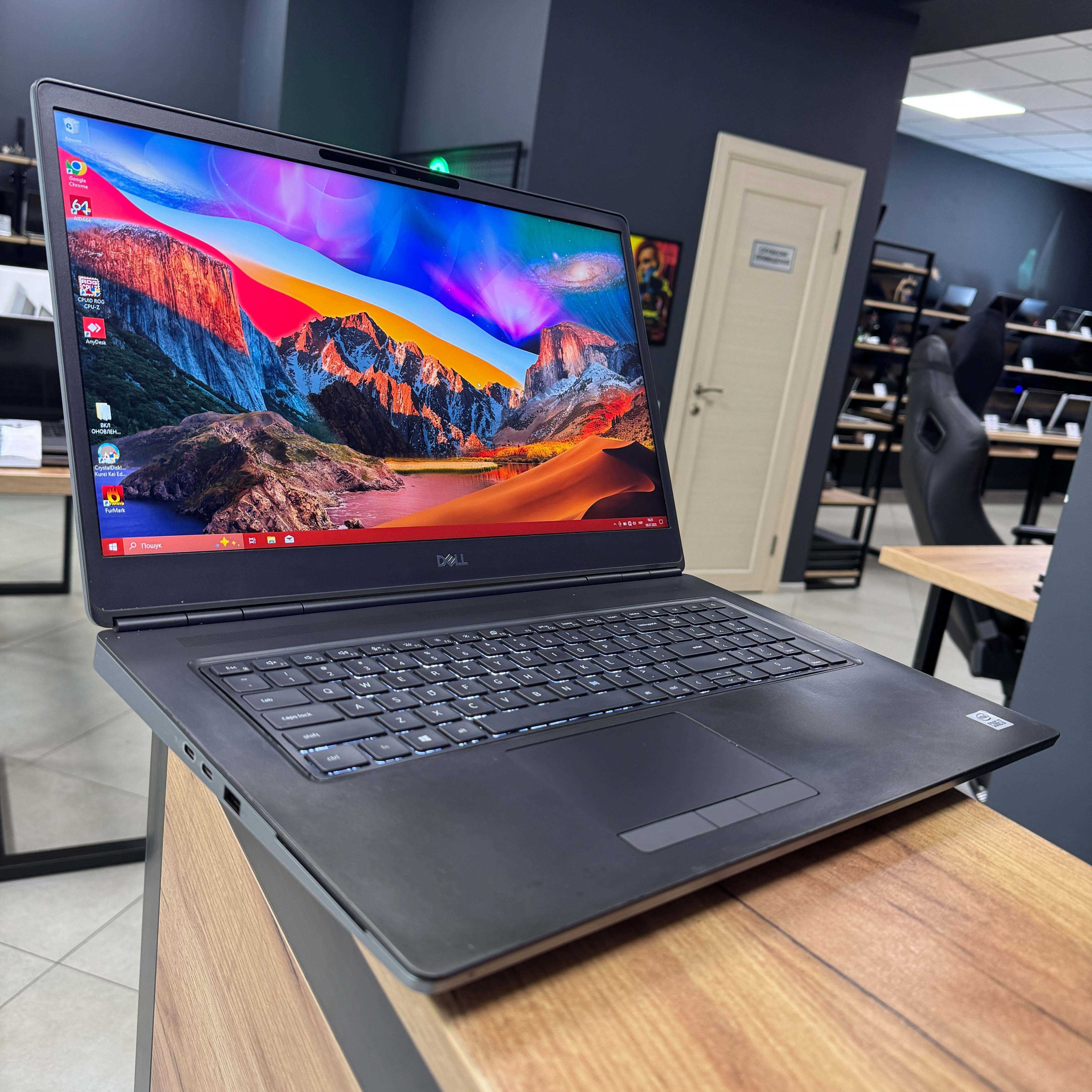 Ноутбук Dell Precision - 17.3" FHD, IPS/i7 10850H/RTX 3000 6 GB/16 GB