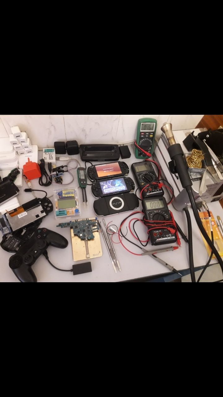 Ремонт PSP программна и опаратно