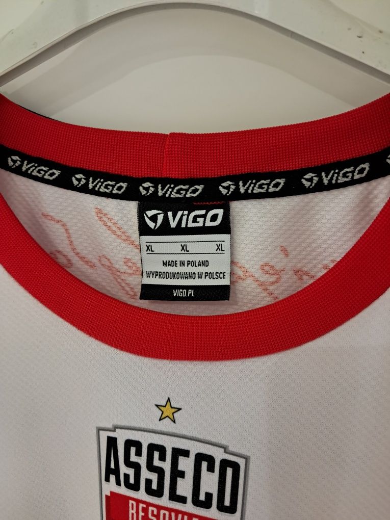 Koszulka Resovia Rzeszów-Rossard, autografy.