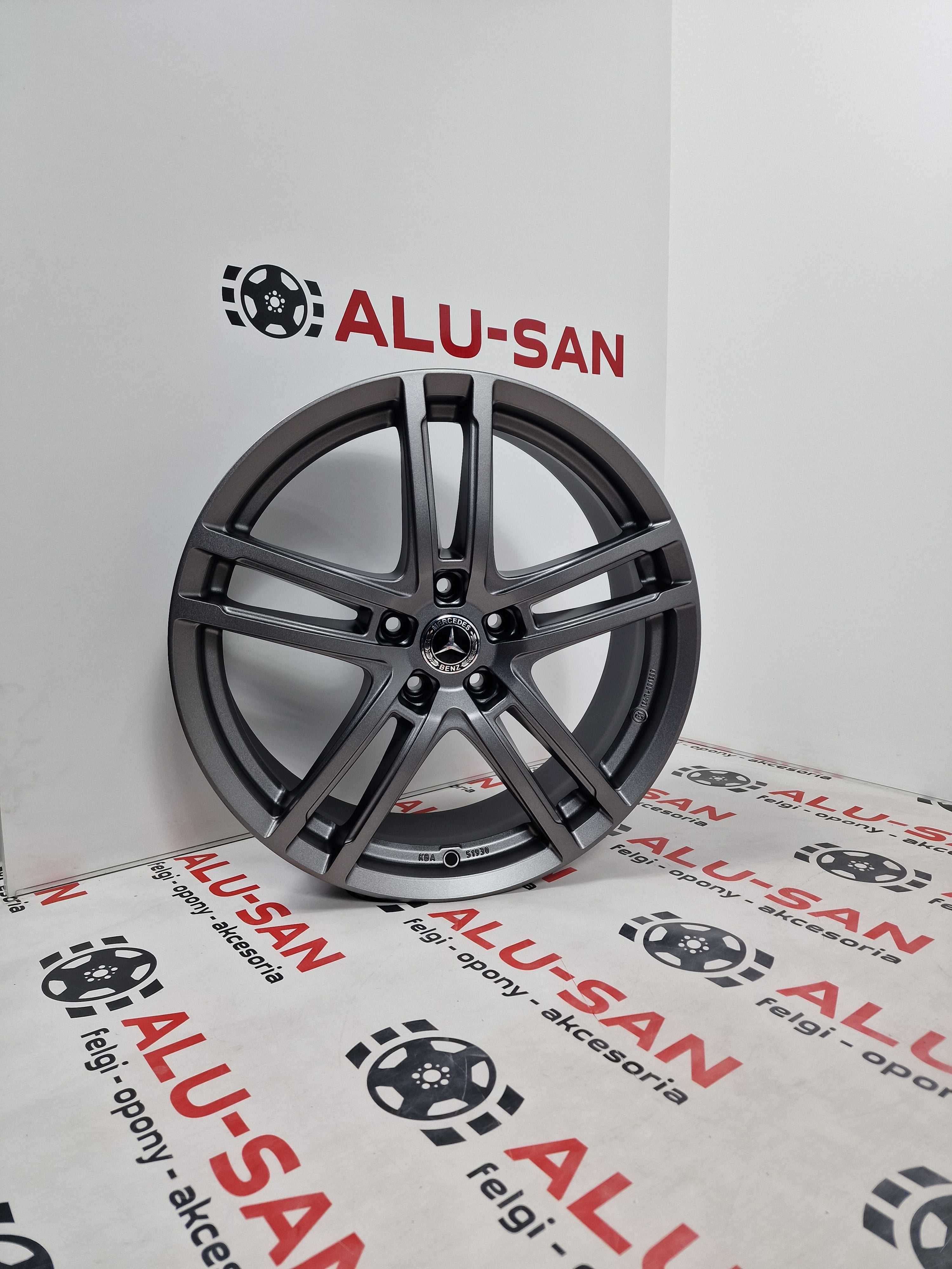 NOWE alufelgi MERCEDES 19" 5x112 GLA GLB E-Klasa S-Klasa CLA - Grafit