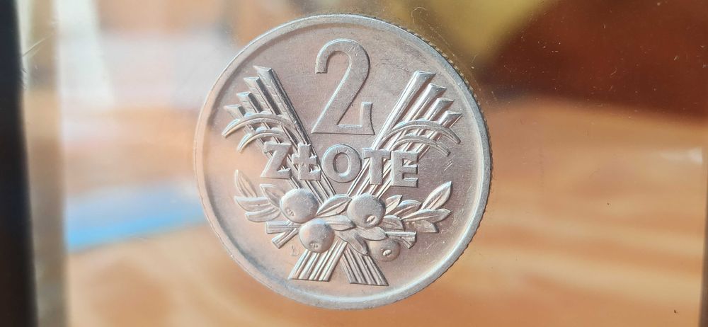 PRL, Moneta 2 złote JAGODY 1974 rok / Mennicza (2)
