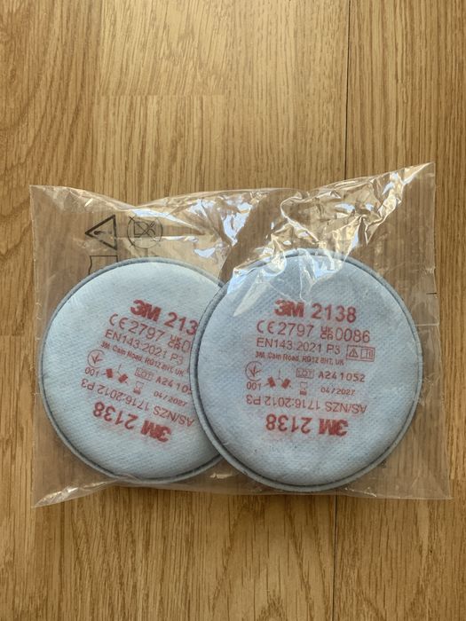 Flitry 2138 3M przeciwpyłowe