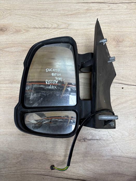 lusterko boczne lewe fiat ducato 8pin
