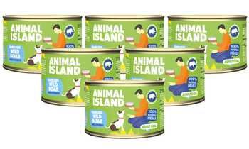 Dla psa. Animal Island dziczyzna 410g. 2 sztuki plus gratis.