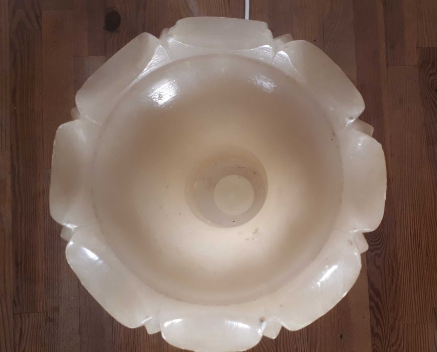 Antyk. Lampa z Onyxu, elektryczna. Idealna na oryginalny prezent.