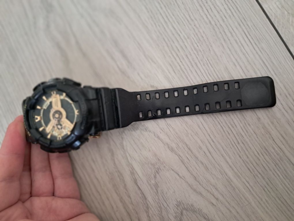 Casio męski zegarek G-Shock 5146 czarno złoty