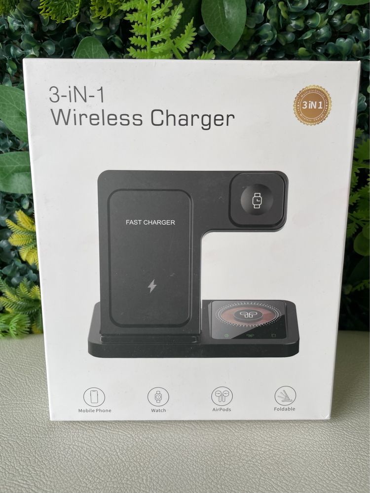 Wireless charger 3 in 1